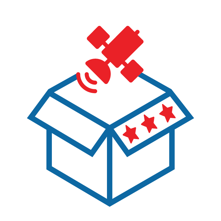 unlimited satellite internet data package option